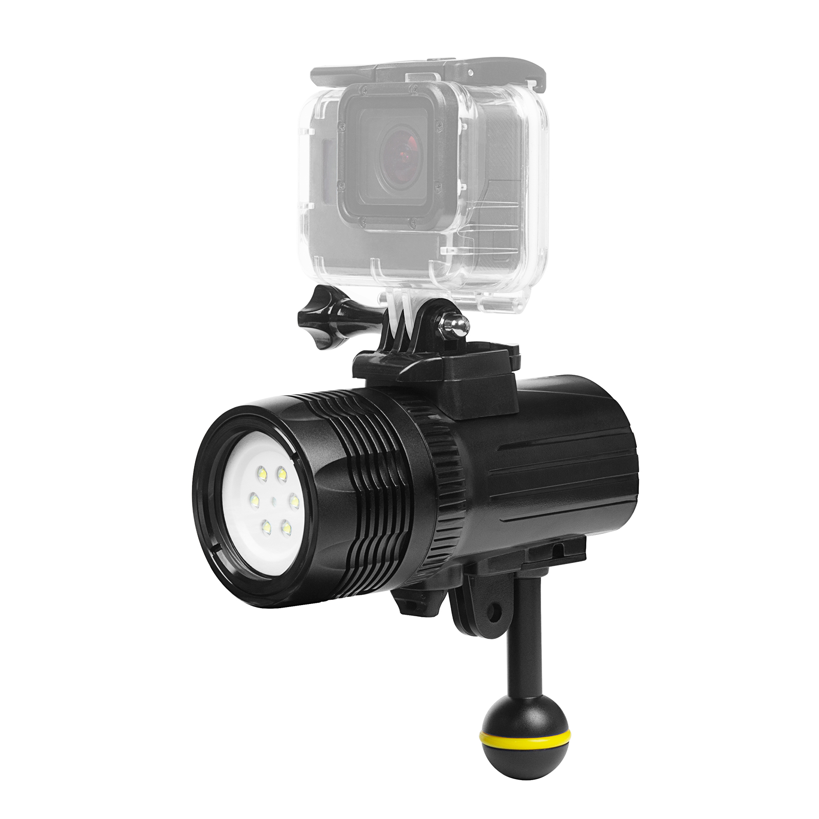 SHOOT 1000 Lumen LED Torch Diving Flashlight for Gopro, 100M Go Pro