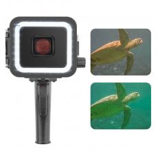 SHOOT Gopro Dive Underwater LED Light for Go Pro Hero 7 6 5 Black