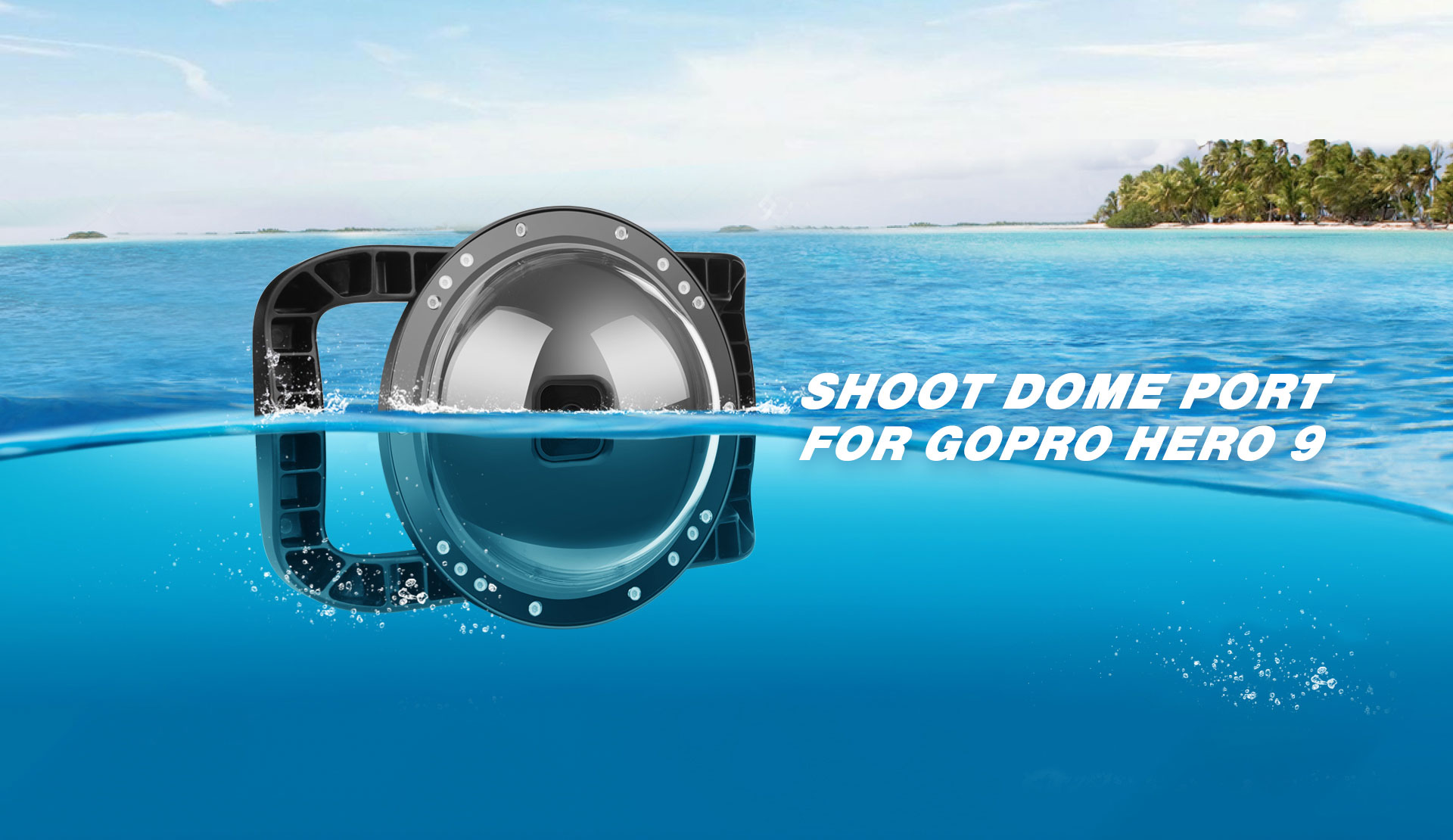 SHOOT Dome Port Lens for GoPro HERO9 Black 