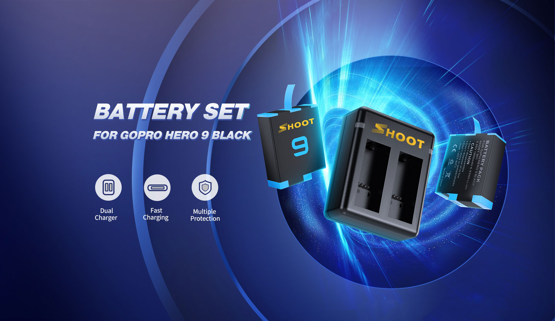 gopro hero 9 battery