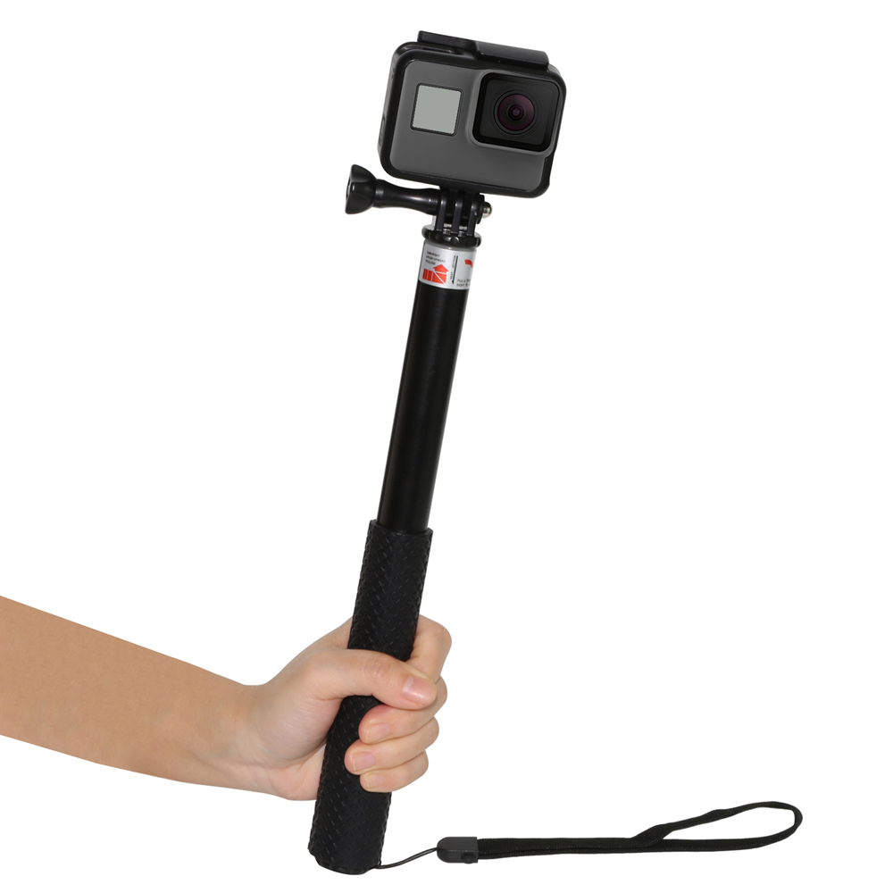 SHOOT 36 Inch Telescopic Gopro Pole Selfie Stick Monopod for Sports