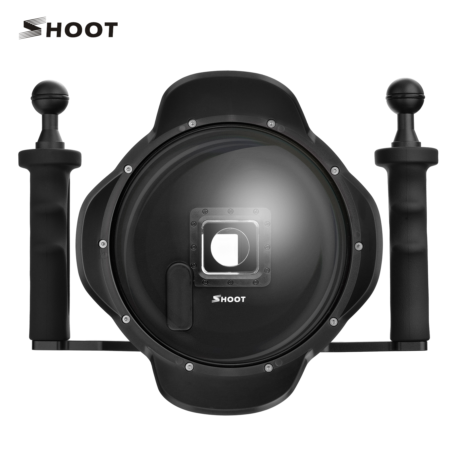 Underwater Dome Waterproof Case Lens Cover with Pistol Trigger Shutter Set GoPro Accessories for dome GoPro Hero Black White Silver Fashionapple For Gopro Dome port 
